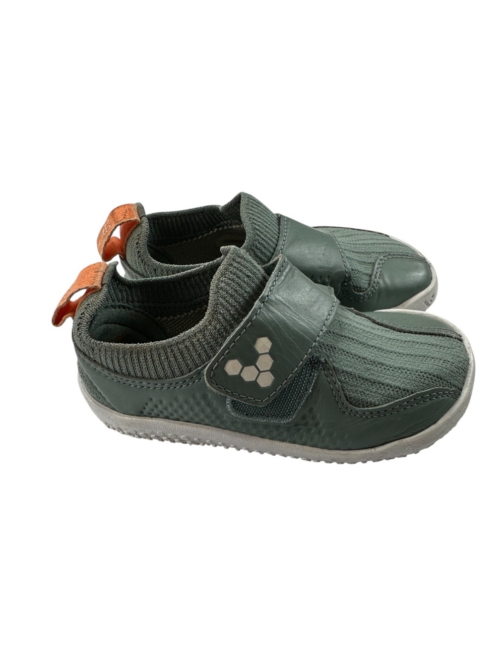 Vivobarefoot Primus Sport III Glacial Green Barefoot Shoes EU 23 Toddler Velcro